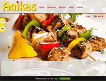 Tablet Screenshot of anikafood.com